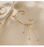 Korean Crystal Butterfly Earrings (Pair)